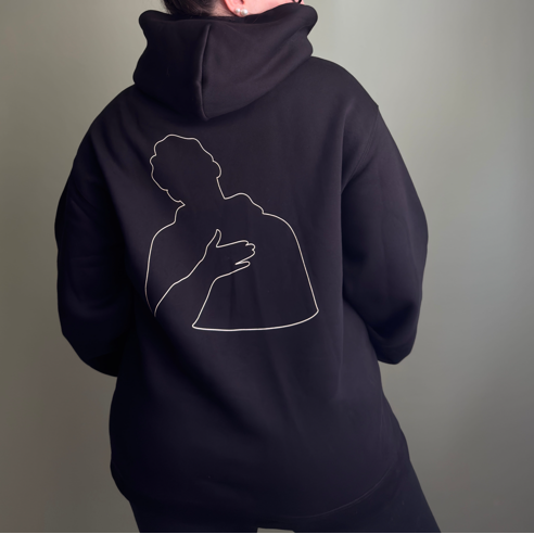 "Tut weh" – Unisex Hoodie Black